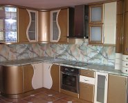 Кухни из МДФ — практично и современно.
