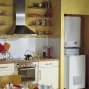 Газовый котел на кухне: преимущества, особенности монтажа