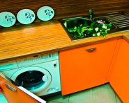 Установка стиральной машины на кухне. Особенности подключения