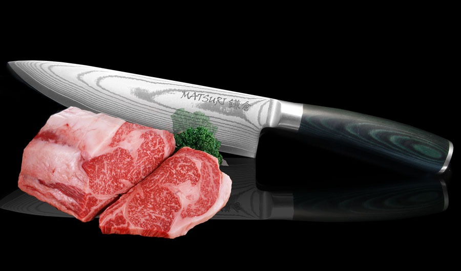 Стальные японский нож для нарезки мяса